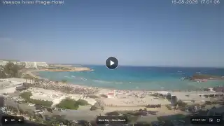 Vorschaubild 16. August 2026 14:00 Ayia Napa Zypern - Nissi Beach Panorama