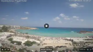 Vorschaubild 17. August 2026 12:00 Ayia Napa Zypern - Nissi Beach Panorama