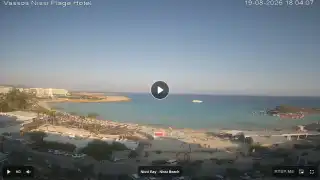Vorschaubild 19. August 2026 15:00 Ayia Napa Zypern - Nissi Beach Panorama