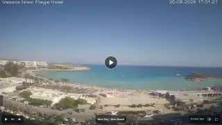 Vorschaubild 20. August 2026 14:00 Ayia Napa Zypern - Nissi Beach Panorama