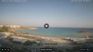 Vorschaubild 24. August 2026 15:00 Ayia Napa Zypern - Nissi Beach Panorama
