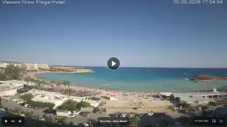 Vorschaubild 30. August 2026 14:00 Ayia Napa Zypern - Nissi Beach Panorama