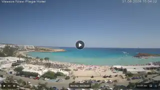 Vorschaubild 31. August 2026 12:00 Ayia Napa Zypern - Nissi Beach Panorama