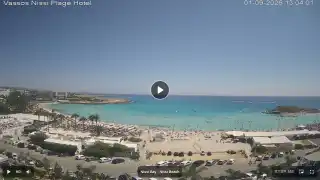 Vorschaubild 1. September 2026 10:00 Ayia Napa Zypern - Nissi Beach Panorama