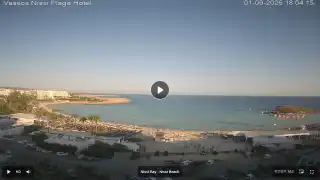 Vorschaubild 1. September 2026 15:00 Ayia Napa Zypern - Nissi Beach Panorama