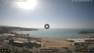 Vorschaubild 2. September 2026 06:00 Ayia Napa Zypern - Nissi Beach Panorama