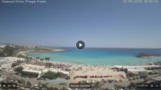 Vorschaubild 2. September 2026 11:00 Ayia Napa Zypern - Nissi Beach Panorama