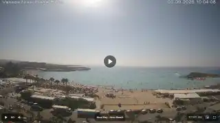 Vorschaubild 3. September 2026 07:00 Ayia Napa Zypern - Nissi Beach Panorama