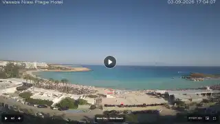 Vorschaubild 3. September 2026 14:00 Ayia Napa Zypern - Nissi Beach Panorama