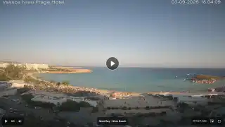 Vorschaubild 3. September 2026 15:00 Ayia Napa Zypern - Nissi Beach Panorama
