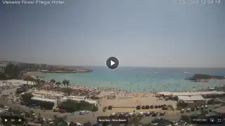Vorschaubild 5. September 2026 09:00 Ayia Napa Zypern - Nissi Beach Panorama