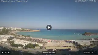 Vorschaubild 6. September 2026 14:00 Ayia Napa Zypern - Nissi Beach Panorama