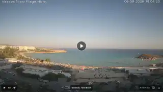 Vorschaubild 6. September 2026 15:00 Ayia Napa Zypern - Nissi Beach Panorama