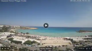Vorschaubild 8. September 2026 12:00 Ayia Napa Zypern - Nissi Beach Panorama