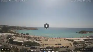 Vorschaubild 9. September 2026 08:00 Ayia Napa Zypern - Nissi Beach Panorama