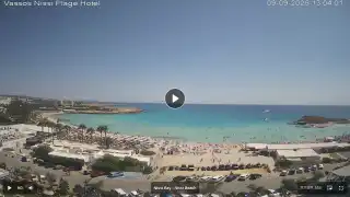 Vorschaubild 9. September 2026 10:00 Ayia Napa Zypern - Nissi Beach Panorama