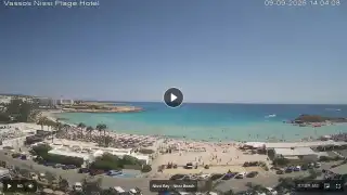 Vorschaubild 9. September 2026 11:00 Ayia Napa Zypern - Nissi Beach Panorama