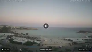 Vorschaubild 9. September 2026 16:00 Ayia Napa Zypern - Nissi Beach Panorama