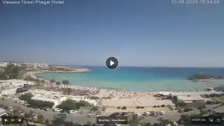 Vorschaubild 10. September 2026 12:00 Ayia Napa Zypern - Nissi Beach Panorama