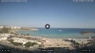 Vorschaubild 10. September 2026 14:00 Ayia Napa Zypern - Nissi Beach Panorama