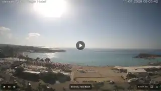 Vorschaubild 11. September 2026 06:00 Ayia Napa Zypern - Nissi Beach Panorama